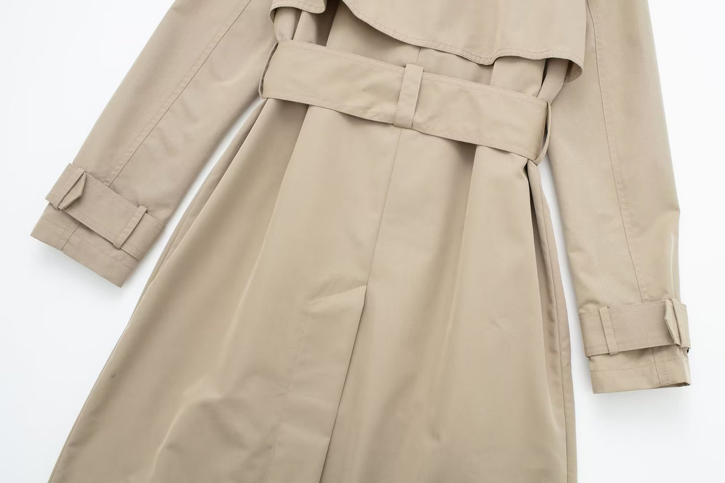 Trench Beige Sartoriale da Donna - Edizione Autunno
