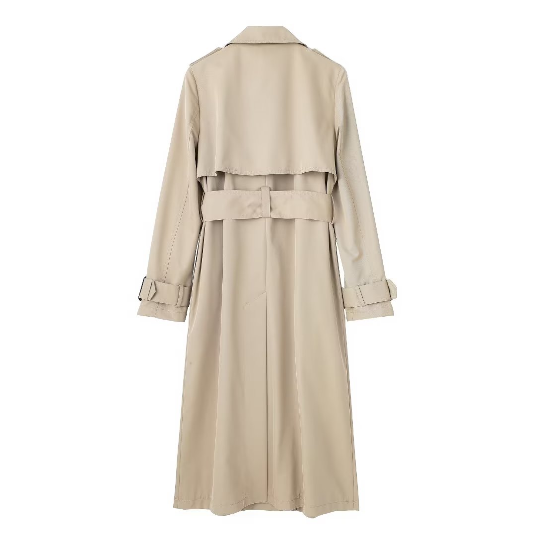 Trench Beige Sartoriale da Donna - Edizione Autunno