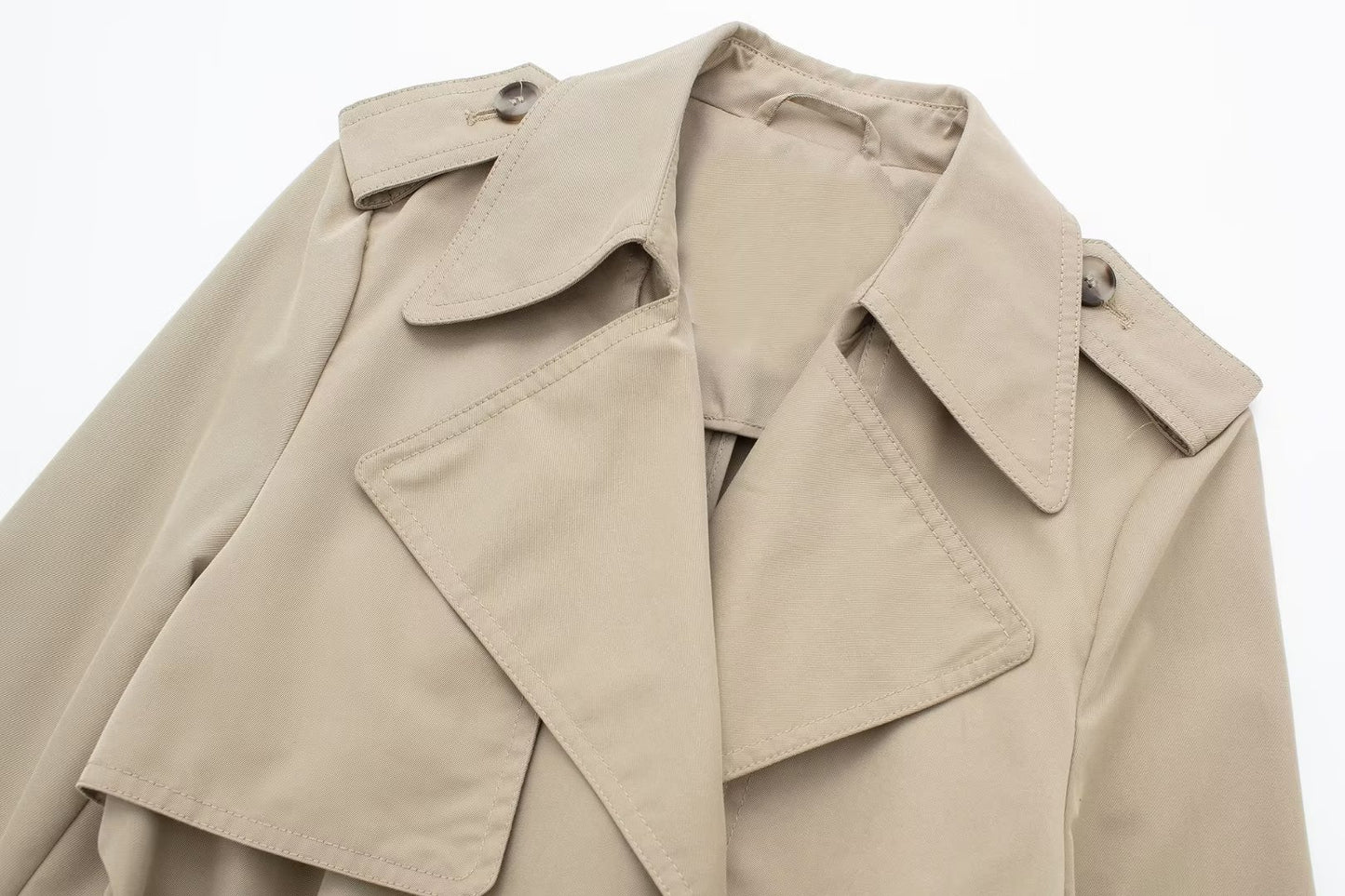 Trench Beige Sartoriale da Donna - Edizione Autunno