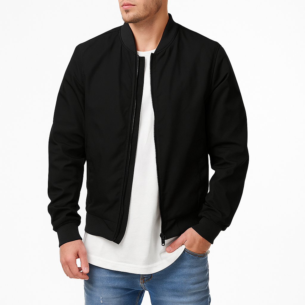 Giacca Uomo Casual – Bomber Leggero con Zip