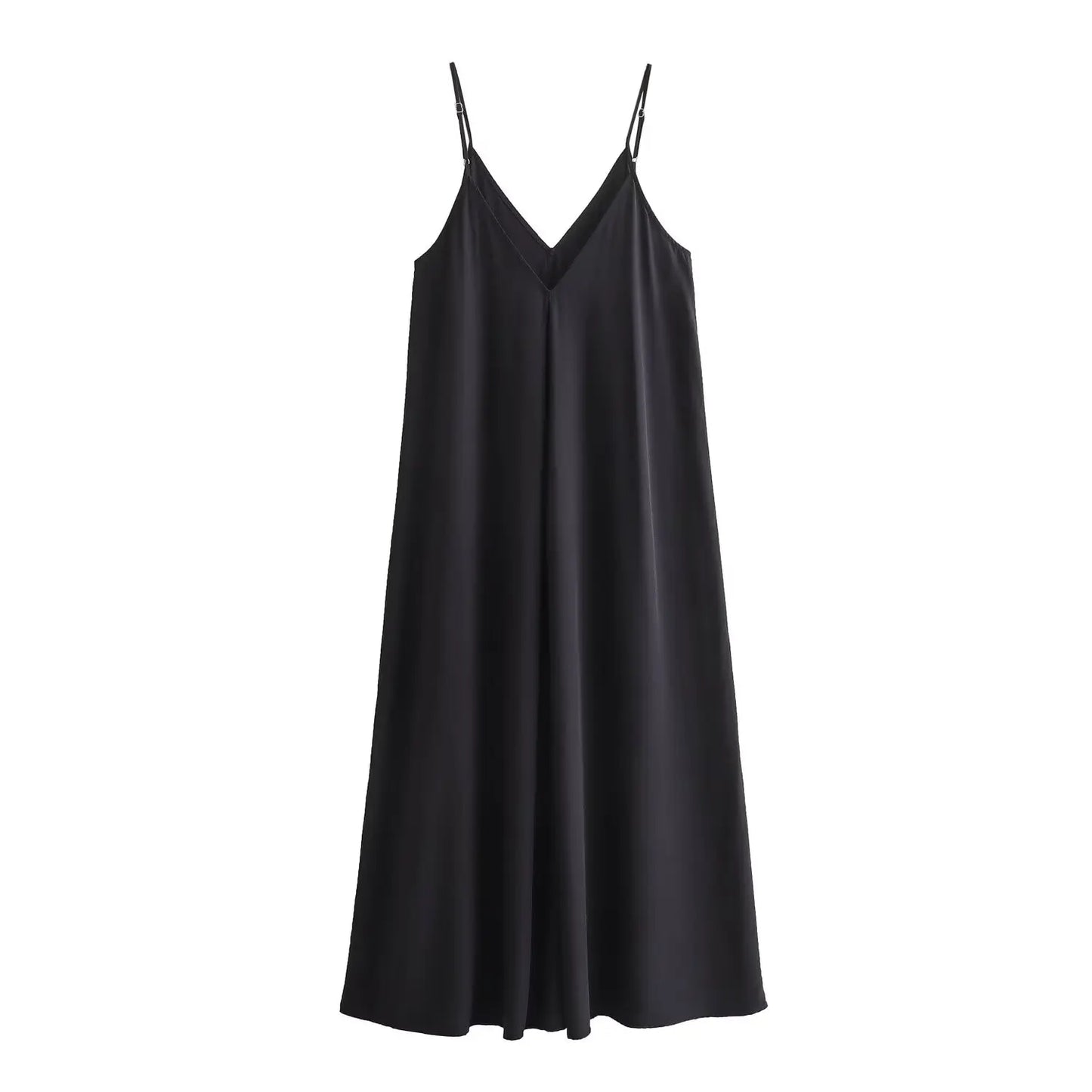 Vestito lungo nero sottoveste per donna, abito estivo drappeggiato rosso, abito lungo sexy senza schienale