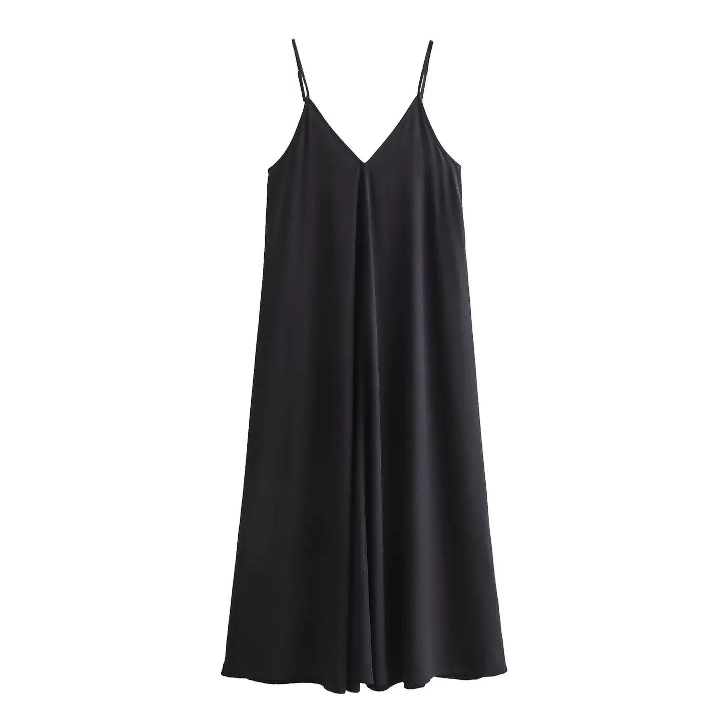 Vestito lungo nero sottoveste per donna, abito estivo drappeggiato rosso, abito lungo sexy senza schienale